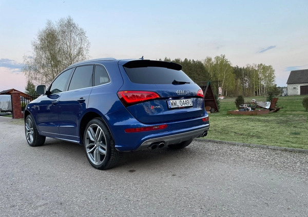 Audi SQ5 cena 125900 przebieg: 85435, rok produkcji 2015 z Terespol małe 742